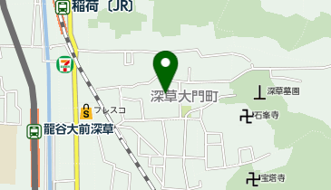 KT492-メゾンソレイユ稲荷 (bikeshareポート)の地図画像