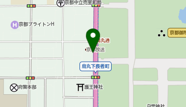 KT496-KBS京都 (bikeshareポート)の地図画像