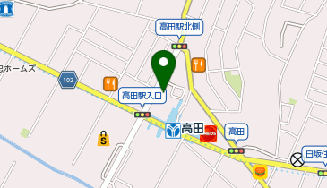 【KH002】高田東三丁目1-11地先 (ドコモ・バイクシェア)の地図画像