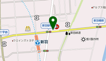 【KH003】新羽町1678-12地先 (ドコモ・バイクシェア)の地図画像