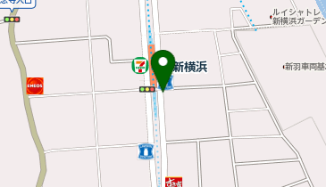 【KH004】北新横浜一丁目3-16 (ドコモ・バイクシェア)の地図画像