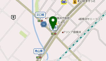 【KH005】新横浜一丁目15-6地先 (ドコモ・バイクシェア)の地図画像