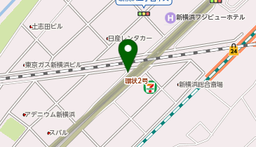 【KH006】新横浜一丁目19-15 (ドコモ・バイクシェア)の地図画像