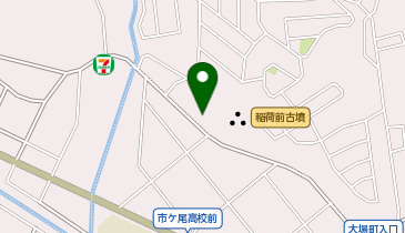 【AO015】稲荷前古墳群前 (ドコモ・バイクシェア)の地図画像