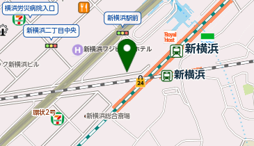 【KH019】新横浜駅第5自転車駐車場 (ドコモ・バイクシェア)の地図画像