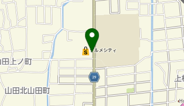KT503-グルメシティ上桂店 (bikeshareポート)の地図画像