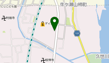 KT504-ダイエー 桂南店 (bikeshareポート)の地図画像