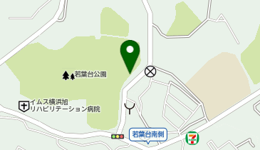 【A-046】若葉台公園-3 (ドコモ・バイクシェア)の地図画像