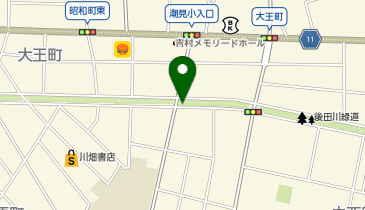 後田川緑道(3)ポート (bikeshareポート)の地図画像