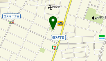 片平街区公園ポート (bikeshareポート)の地図画像