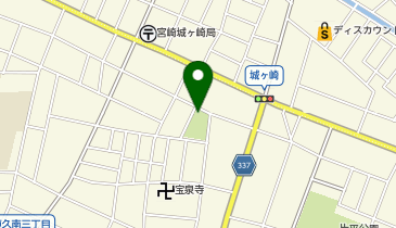 城ヶ崎街区公園ポート (bikeshareポート)の地図画像