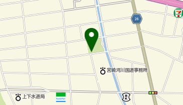 上水流街区公園ポート (bikeshareポート)の地図画像