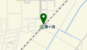 蓮ヶ池駅ポート (bikeshareポート)の地図画像