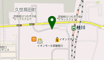 KT513-イオンモール京都桂川北側駐輪場 (bikeshareポート)の地図画像