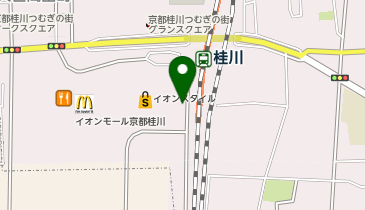 KT514-イオンモール京都桂川北東側駐輪場 (bikeshareポート)の地図画像