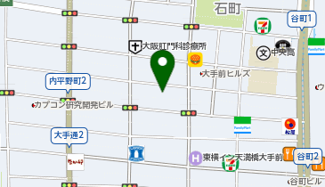 B-70.グランドロアール天満橋 (ドコモ・バイクシェア)の地図画像