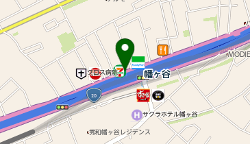 M6-22.ヴォーガコルテ幡ヶ谷 (ドコモ・バイクシェア)の地図画像