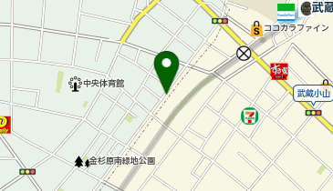 I1-144.AXAS武蔵小山ASYLCOURT (ドコモ・バイクシェア)の地図画像