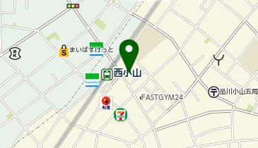 I1-138.アイディ西小山 (ドコモ・バイクシェア)の地図画像