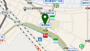 F4-10.根岸2-14-1 (ドコモ・バイクシェア)の地図画像
