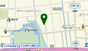 135.アルバクレスタ城崎 (おおいたサイクルシェア)の地図画像