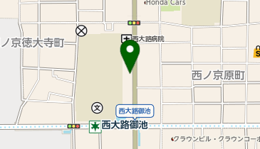 KT518-アンビシャスおいけ (bikeshareポート)の地図画像
