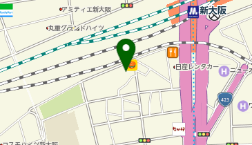 K-34.オクトレーベン新大阪 (ドコモ・バイクシェア)の地図画像