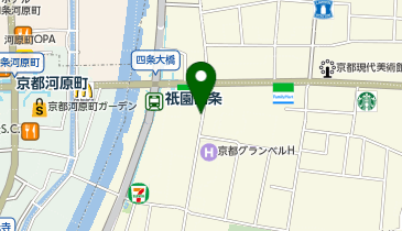 KT521-ぎおんビル (bikeshareポート)の地図画像