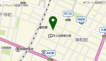 54.F acesia fougere (bikeshareポート)の地図画像
