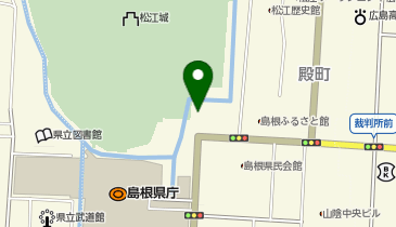 M03.松江城 大手前広場 (bikeshareポート)の地図画像