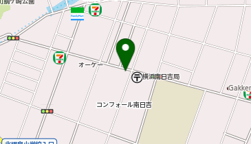 【KH023】シンコウパーク日吉本町 (ドコモ・バイクシェア)の地図画像