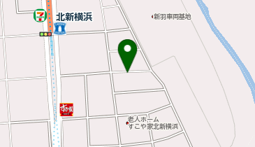 【KH032】北新横浜駅前 (ドコモ・バイクシェア)の地図画像