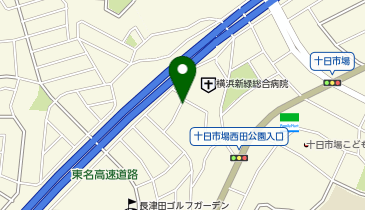 【M9002】横浜新緑総合病院 (ドコモ・バイクシェア)の地図画像