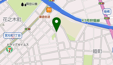 MN008.いなげや横浜東蒔田店 (ドコモ・バイクシェア)の地図画像