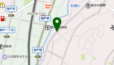 MN009.luxess上大岡 (ドコモ・バイクシェア)の地図画像