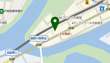 G-33.ラ・フォルム天満橋イースト (ドコモ・バイクシェア)の地図画像