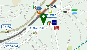 【A-052】二俣川駅南口ロータリー横 (ドコモ・バイクシェア)の地図画像