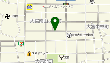 KT523-シエルコート大宮 (bikeshareポート)の地図画像