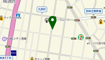 宮崎トヨタ高千穂通店ポート (bikeshareポート)の地図画像