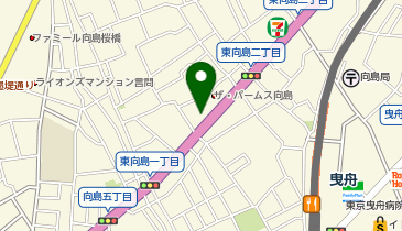 G2-20.東向島1丁目 (ドコモ・バイクシェア)の地図画像