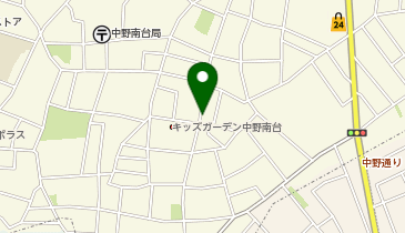 N4-08.中野区南台4-21-3 (ドコモ・バイクシェア)の地図画像