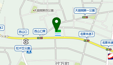 711.ファミリーマート名東本通三丁目店 (カリテコバイク)の地図画像