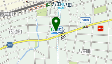713.ファミリーマート中川八田店 (カリテコバイク)の地図画像