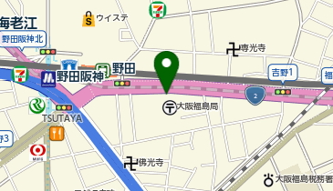 C-28.福島郵便局 (ドコモ・バイクシェア)の地図画像