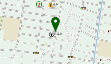 H-26.東成郵便局 (ドコモ・バイクシェア)の地図画像