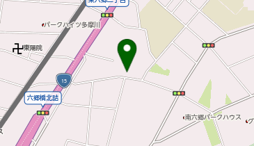 K1-213.六郷神社 正門前 (ドコモ・バイクシェア)の地図画像