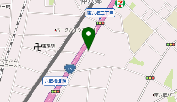 K1-215.六郷神社 西参道 (ドコモ・バイクシェア)の地図画像