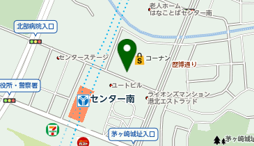 【TZ-002】コーナン港北センター南店 (ドコモ・バイクシェア)の地図画像
