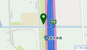 【KZ006】並木中央駅北側 (ドコモ・バイクシェア)の地図画像