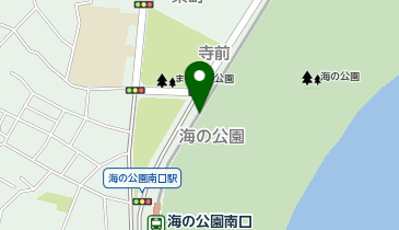 【KZ013】海の公園(1) (ドコモ・バイクシェア)の地図画像